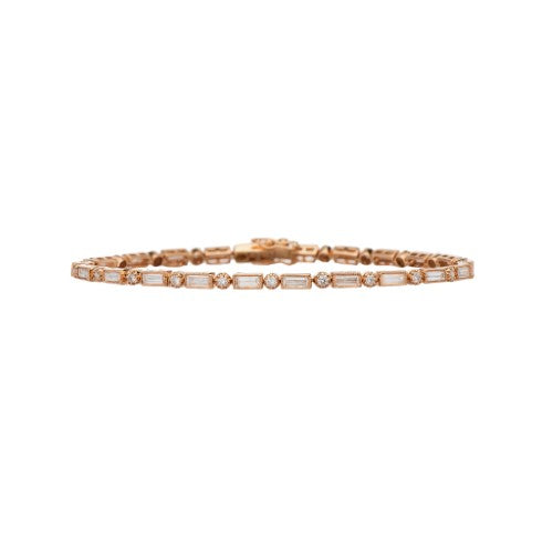 Lucy White Diamond Bracelet