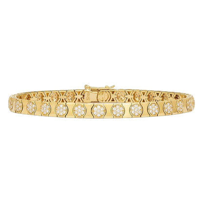 Cleo White Diamond Bracelet