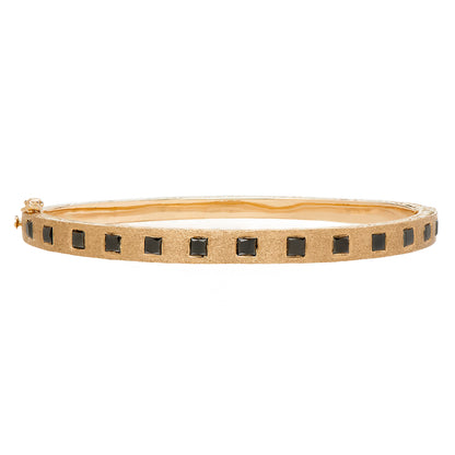 Dunes Edge Black Diamond Wide Bangle