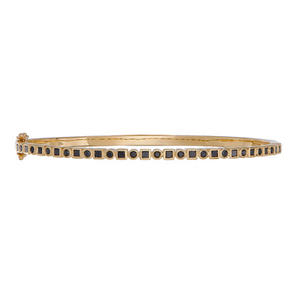 Kate Black Diamond Bangle