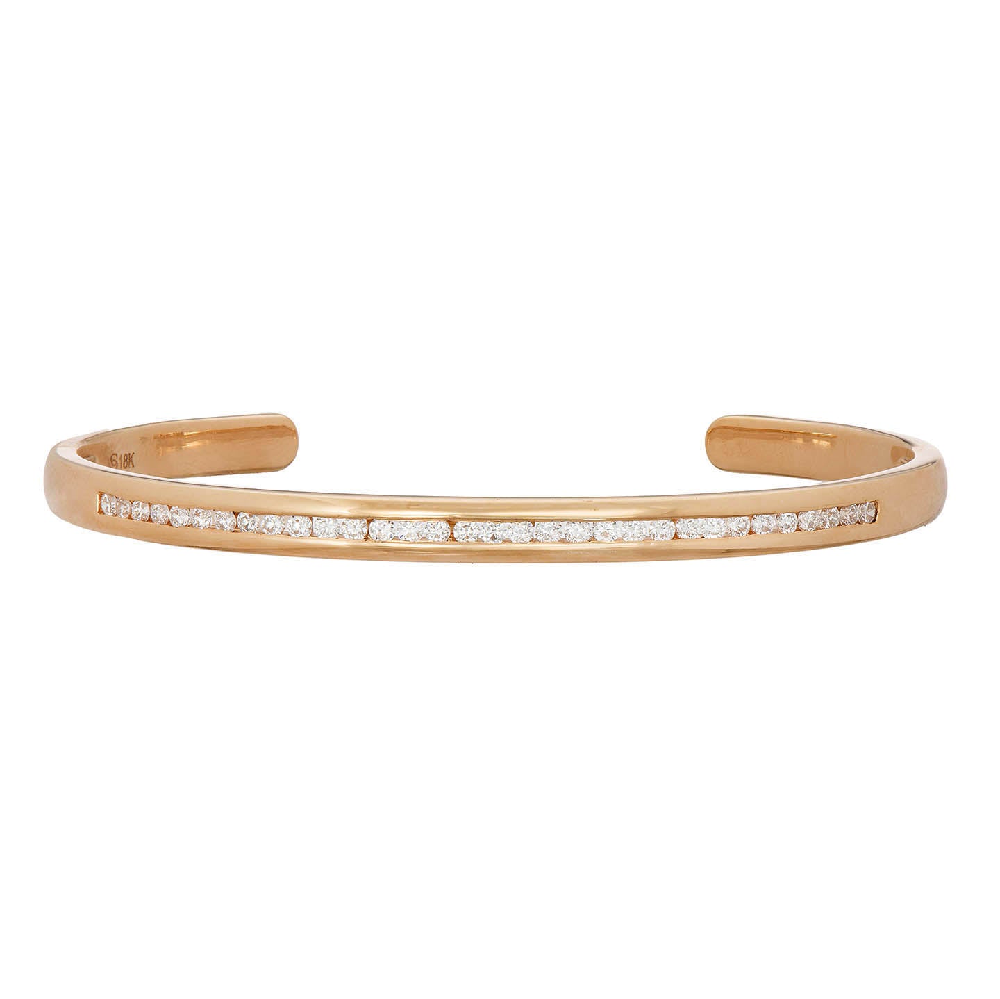 Nova White Diamond Cuff