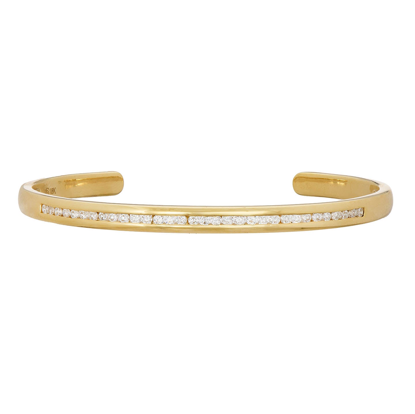 Nova White Diamond Cuff