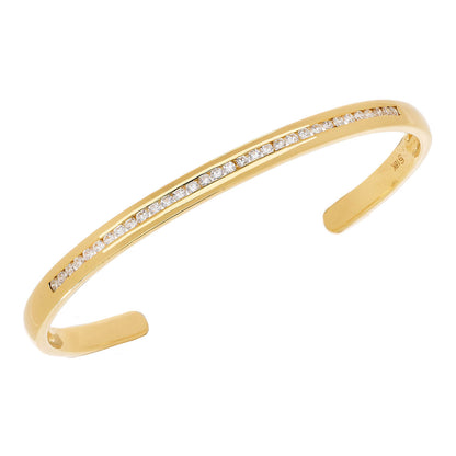 Nova White Diamond Cuff