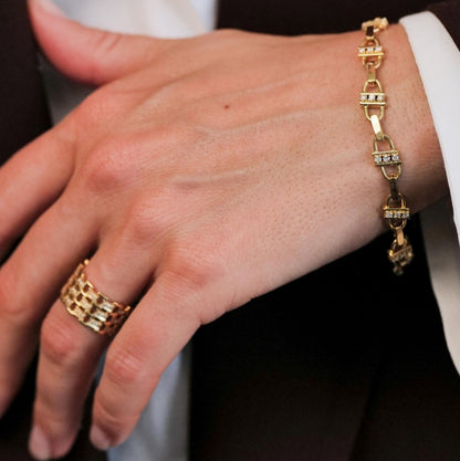 Blair White Diamond Bracelet
