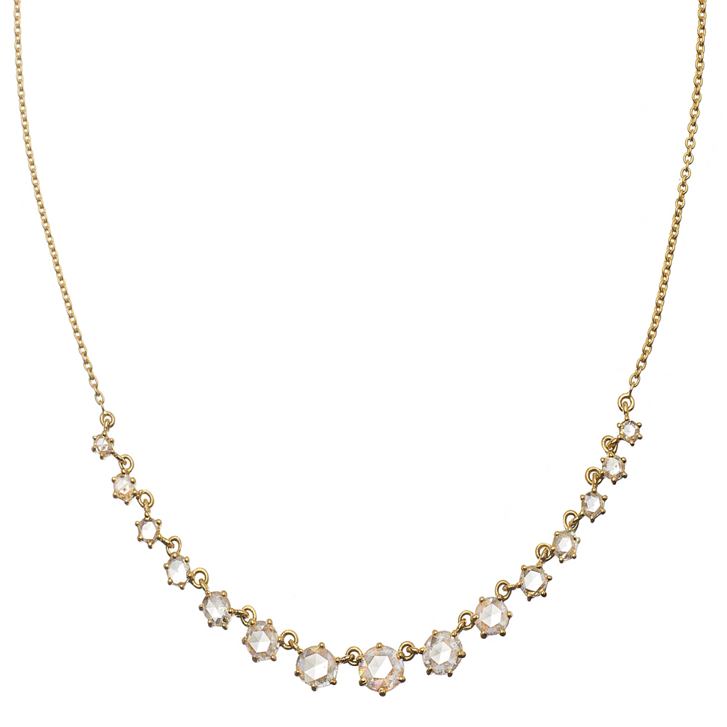 Alexa White Diamond Necklace