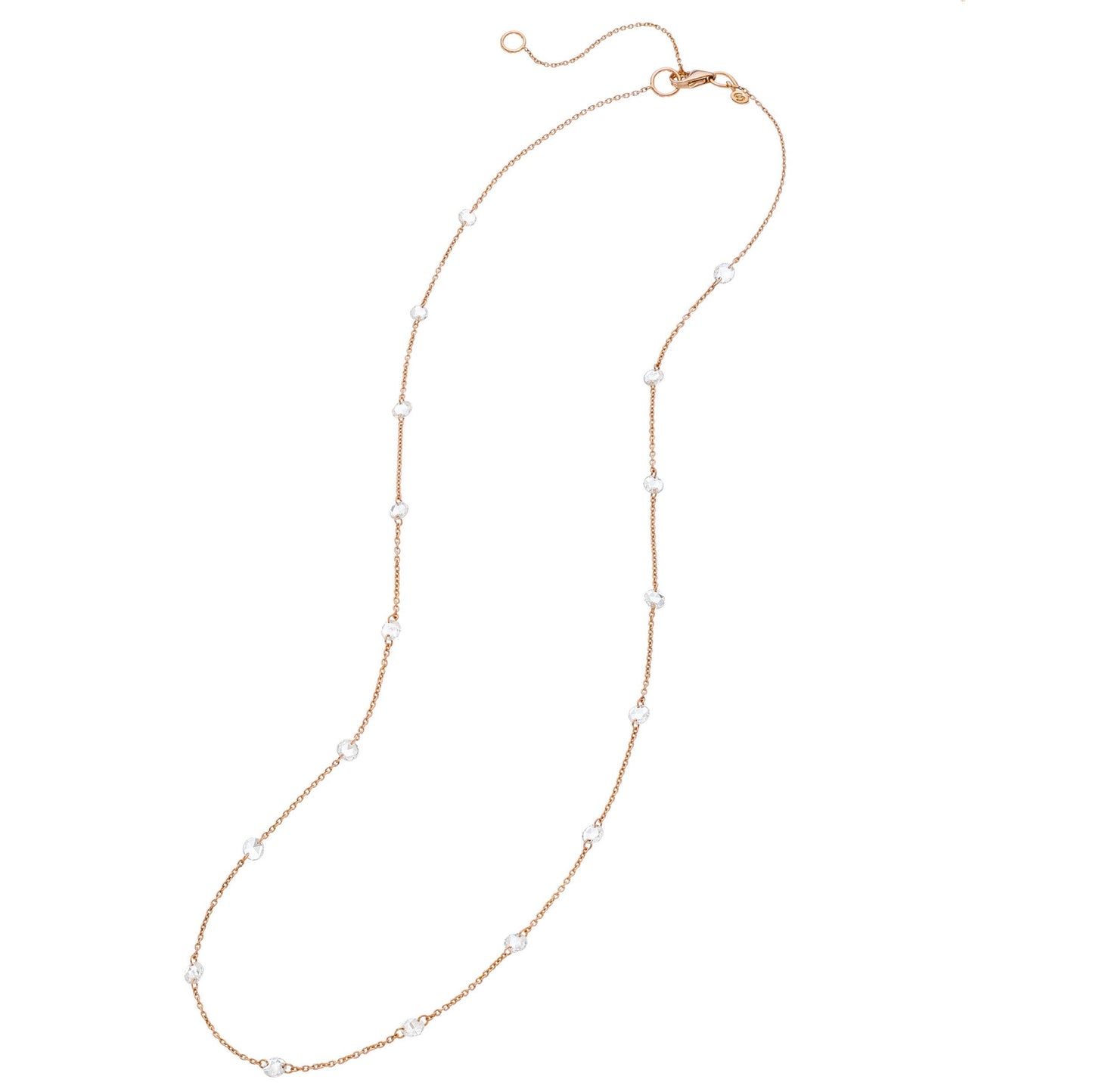 Cien White Diamond Station Chain