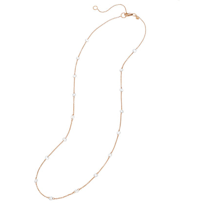 Cien White Diamond Station Chain