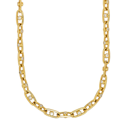 Se Voir White Diamond Necklace