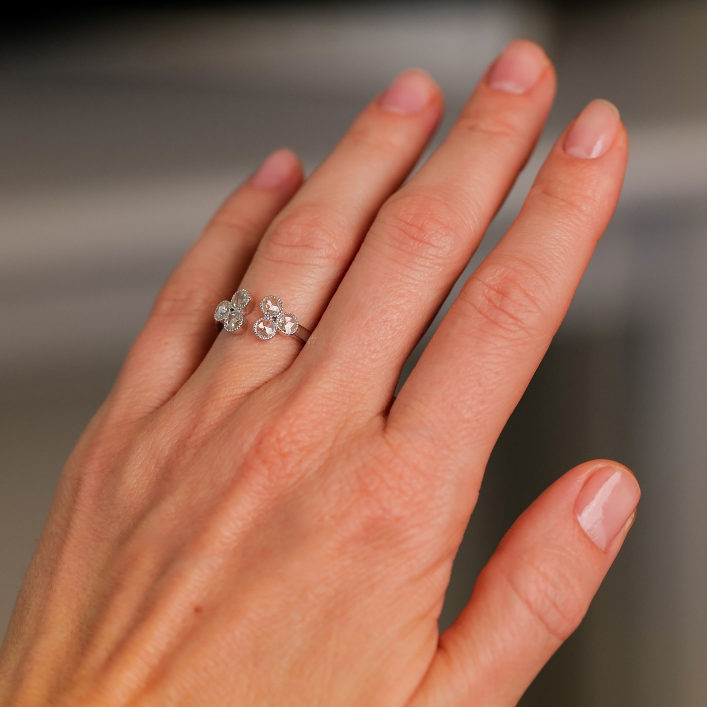 Grace White Diamond Ring