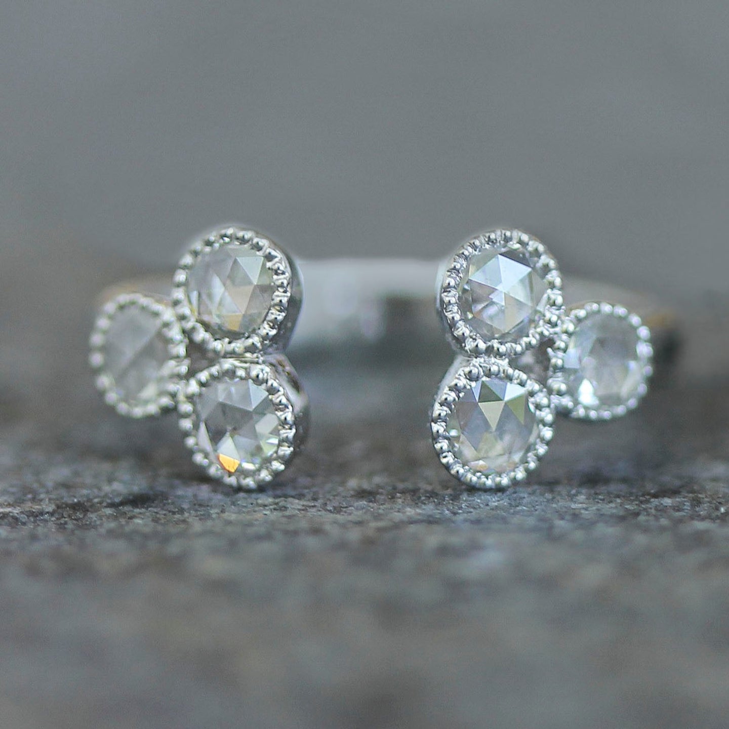 Grace White Diamond Ring