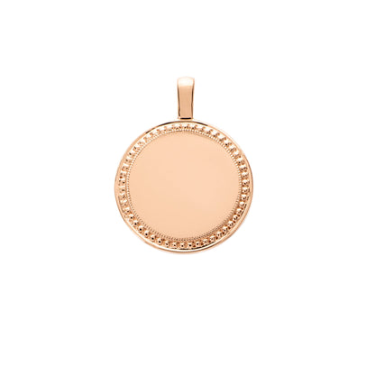 P.S. Large Round Charm