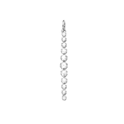 Alexa White Diamond Linear Pendant