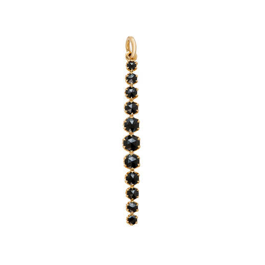 Alexa Black Diamond Linear Pendant