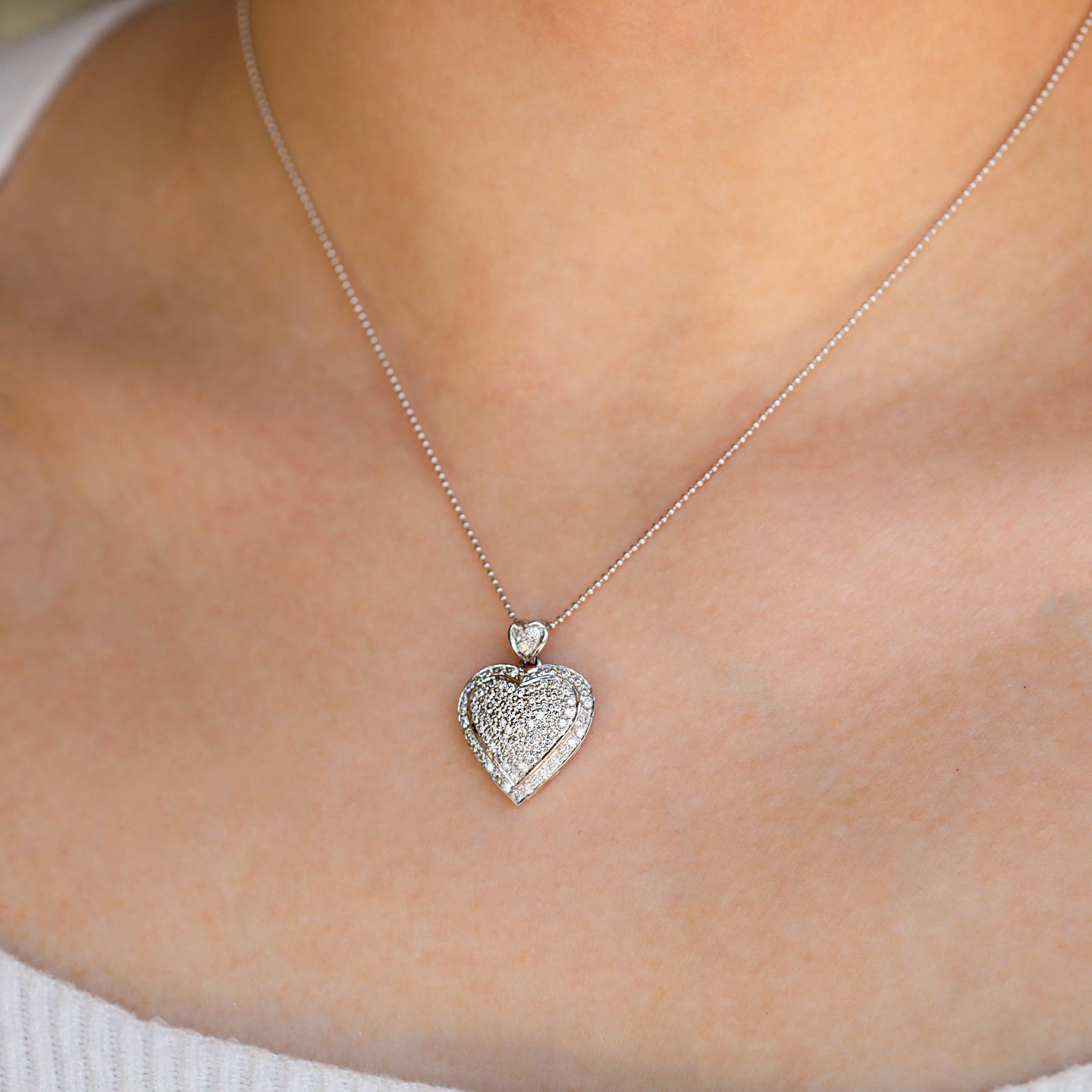 Diamond Heart Pendant