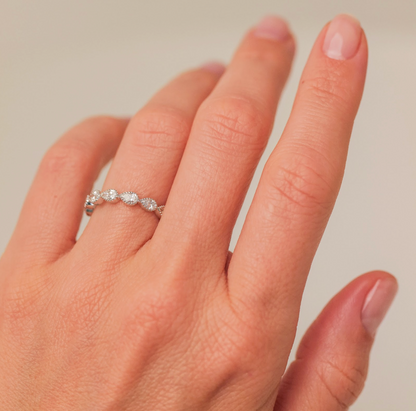 Paloma White Diamond Band