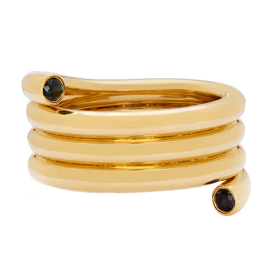 Embrace Triple Black Diamond Band