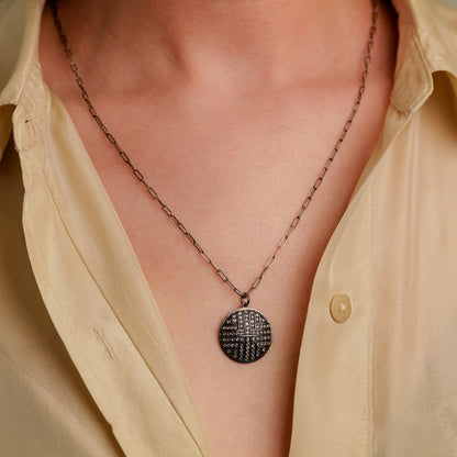 Small Stella Rose Cut Diamond Necklace