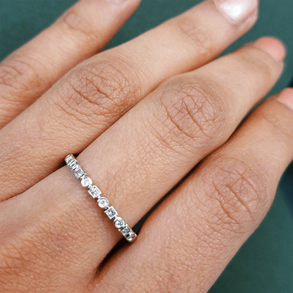 Kate White Diamond Band