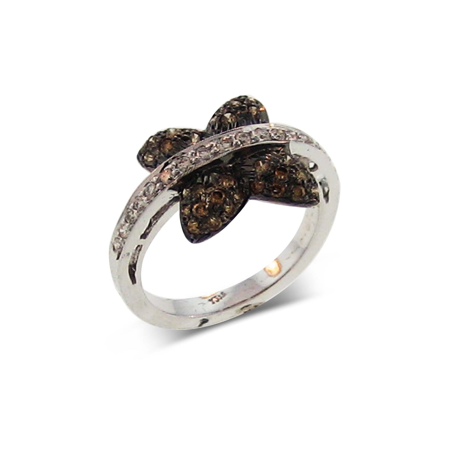 Papillon Champagne Diamond Ring