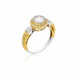 True Romance White Diamond Ring