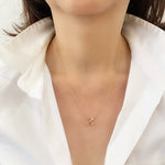 Jasmine White Diamond Necklace