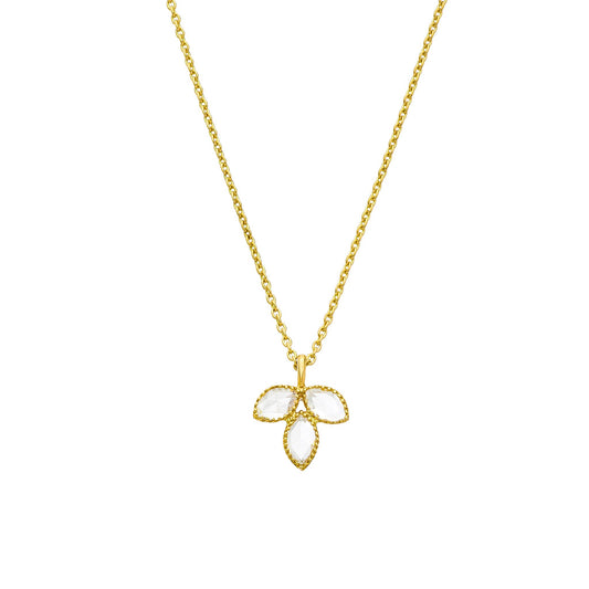 Lilah White Diamond Necklace