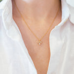 Lilah Marquise Rose Cut Diamond Necklace