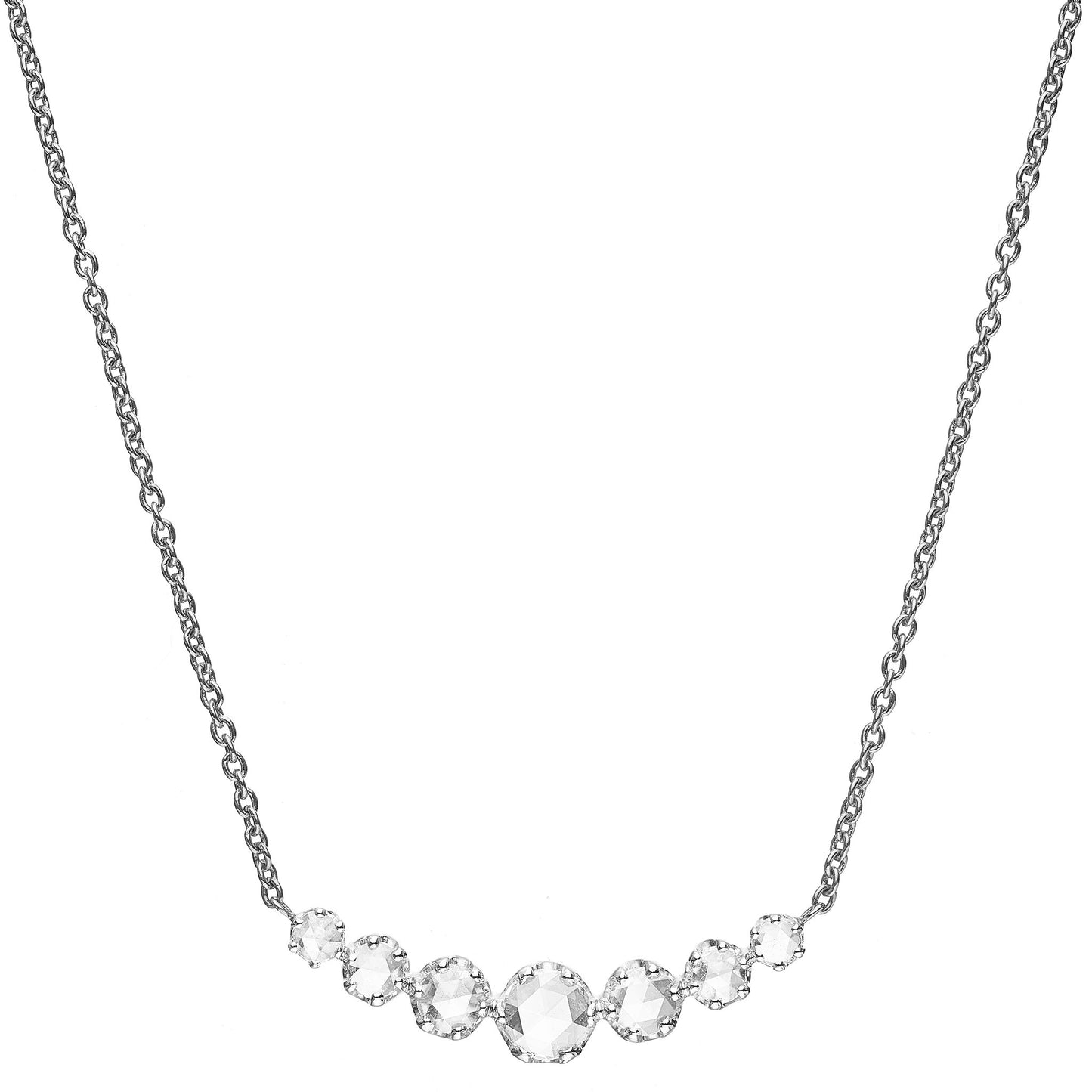 Giselle White Diamond Necklace