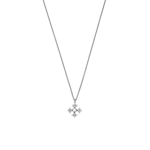 Arya Rose Cut Diamond Necklace