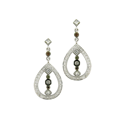 Art Deco Drop Earrings