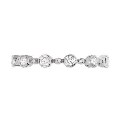 Petit Bubble White Diamond Band