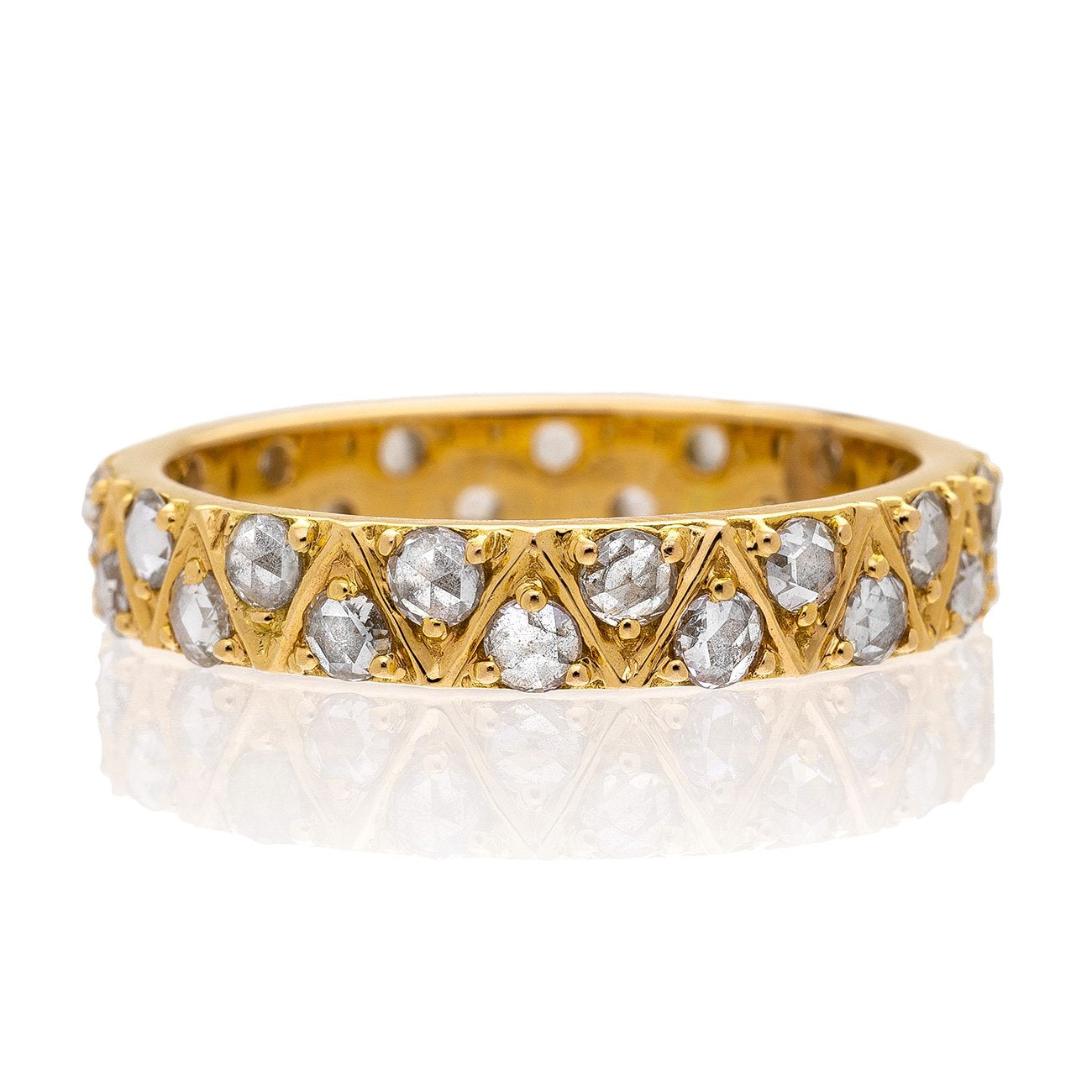 Stella White Diamond Band