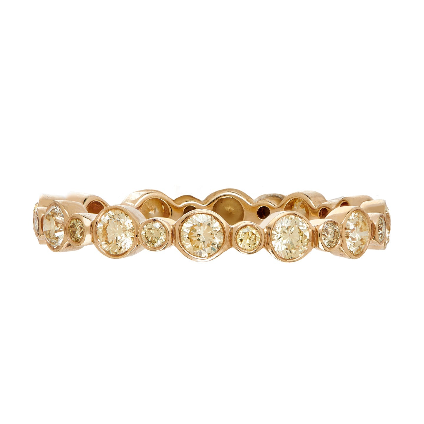 Aurelia Yellow Diamond Band