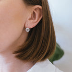 Dunes Rose Cut Diamond Classic Earrings