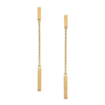 Barrel Linear Earrings