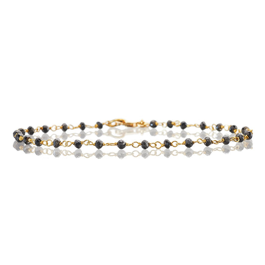Jillian Black Diamond Bracelet