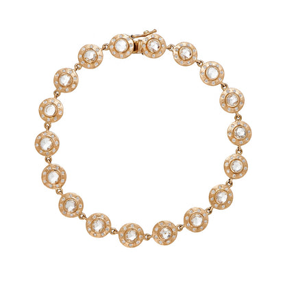 Dunes Classic Rose Cut Diamond Bracel