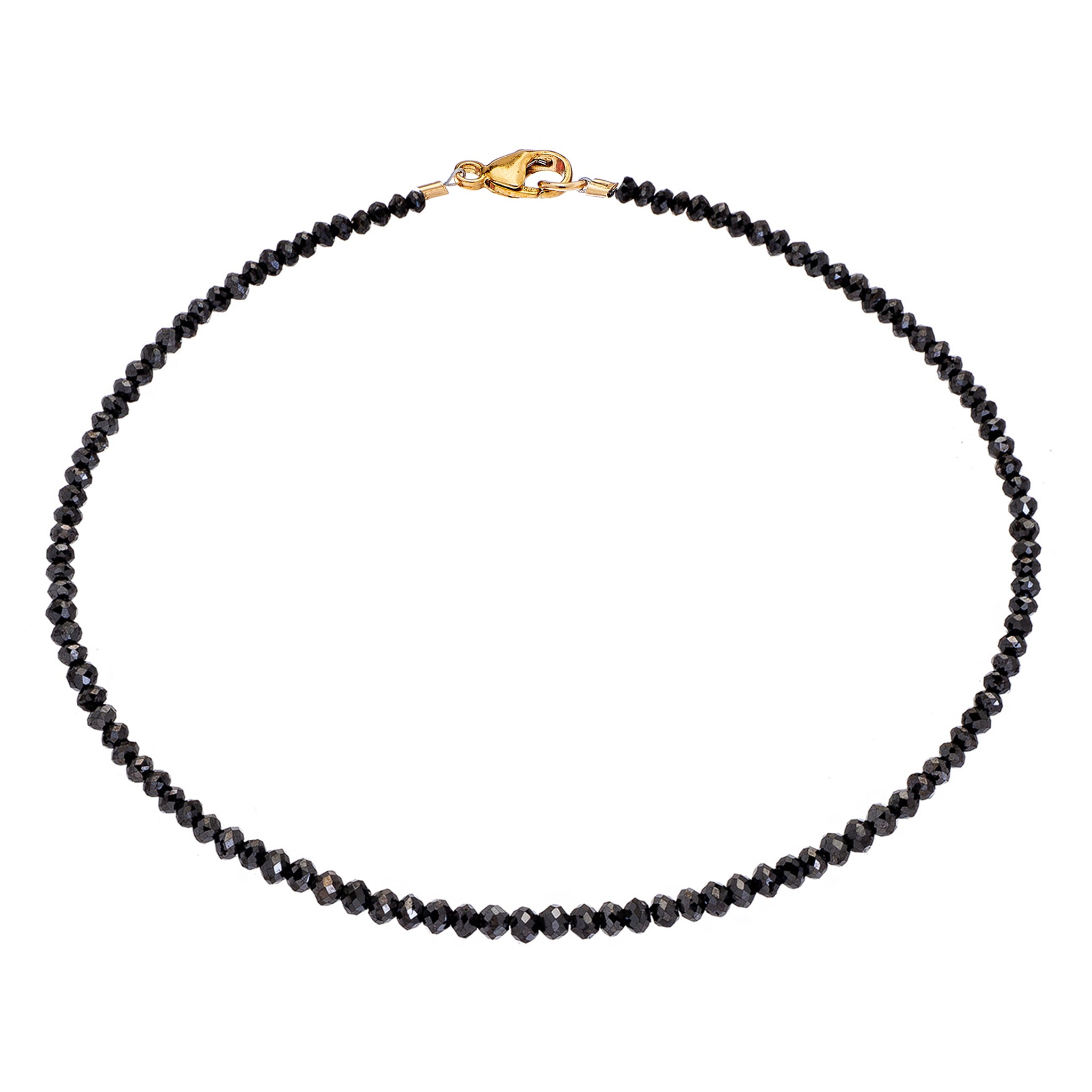 Bracelet Bangle Ovale - Noir