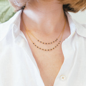 Jillian Double Strand Necklace
