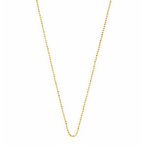 Ball Chain in Yellow Gold