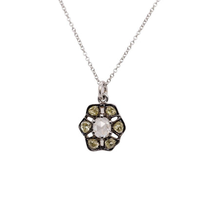Polly Rose Cut Diamond Pendant