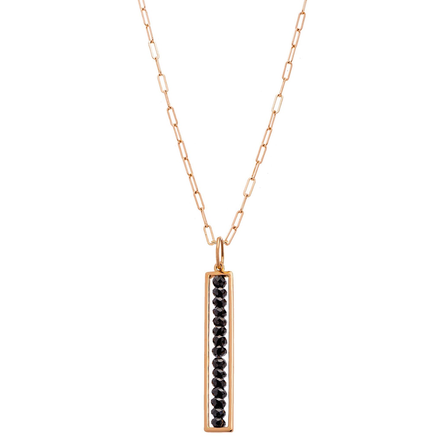 Leila Black Diamond Pendant