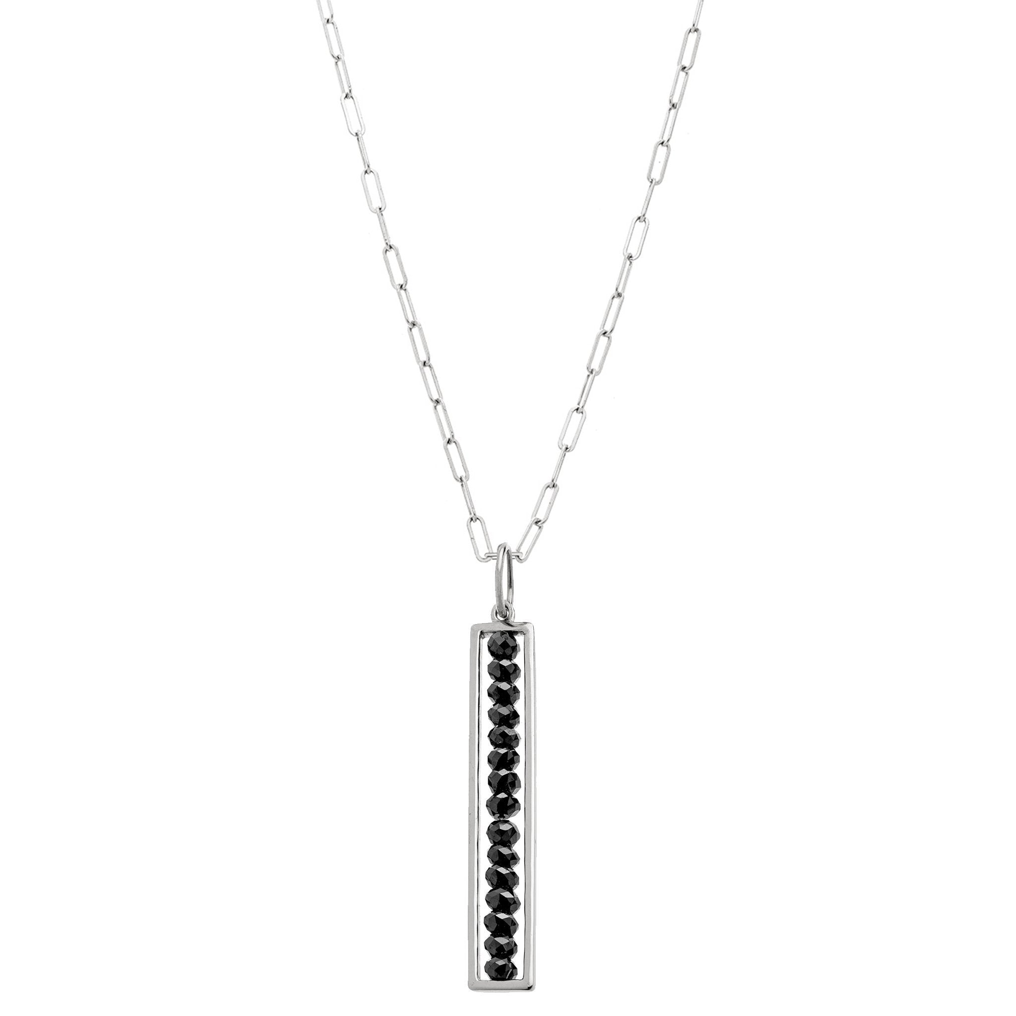 Leila Black Diamond Necklace