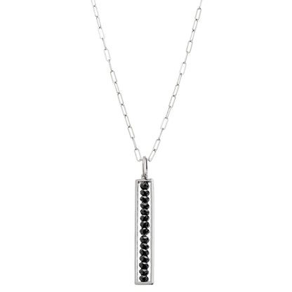 Leila Black Diamond Pendant