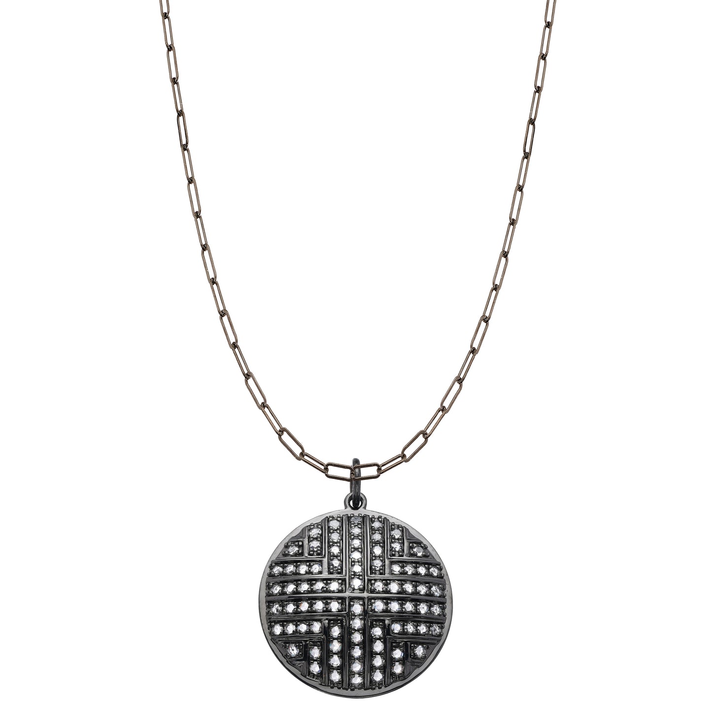 Small Stella Rose Cut Diamond Necklace