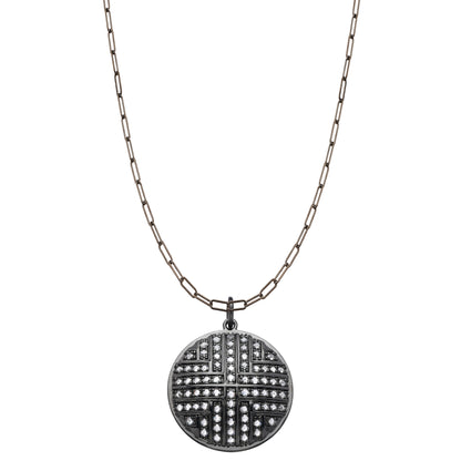 Small Stella Rose Cut Diamond Necklace