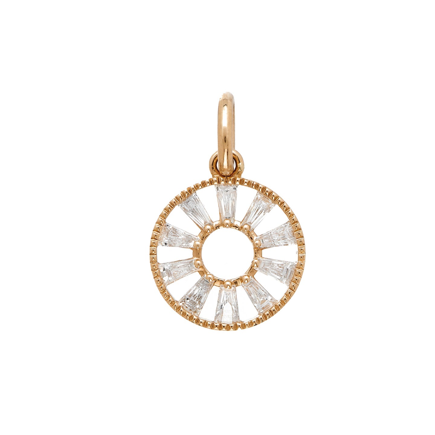 Arena White Diamond Pendant